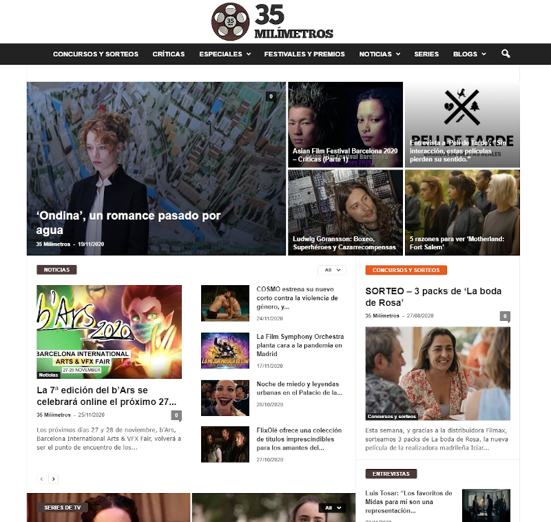 Buscador blog - 35 Milímetros en Bitakoras