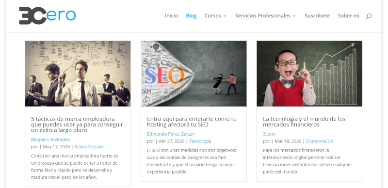 Buscador blog - 3Cero en Bitakoras