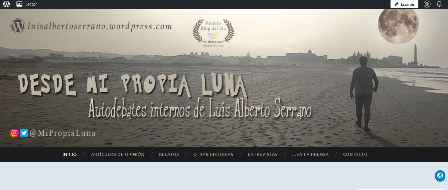 Buscador blog - DESDE MI PROPIA LUNA en Bitakoras
