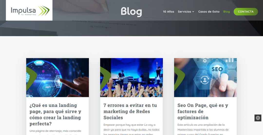 Buscador blog - Impulsa Tu marketing en Bitakoras
