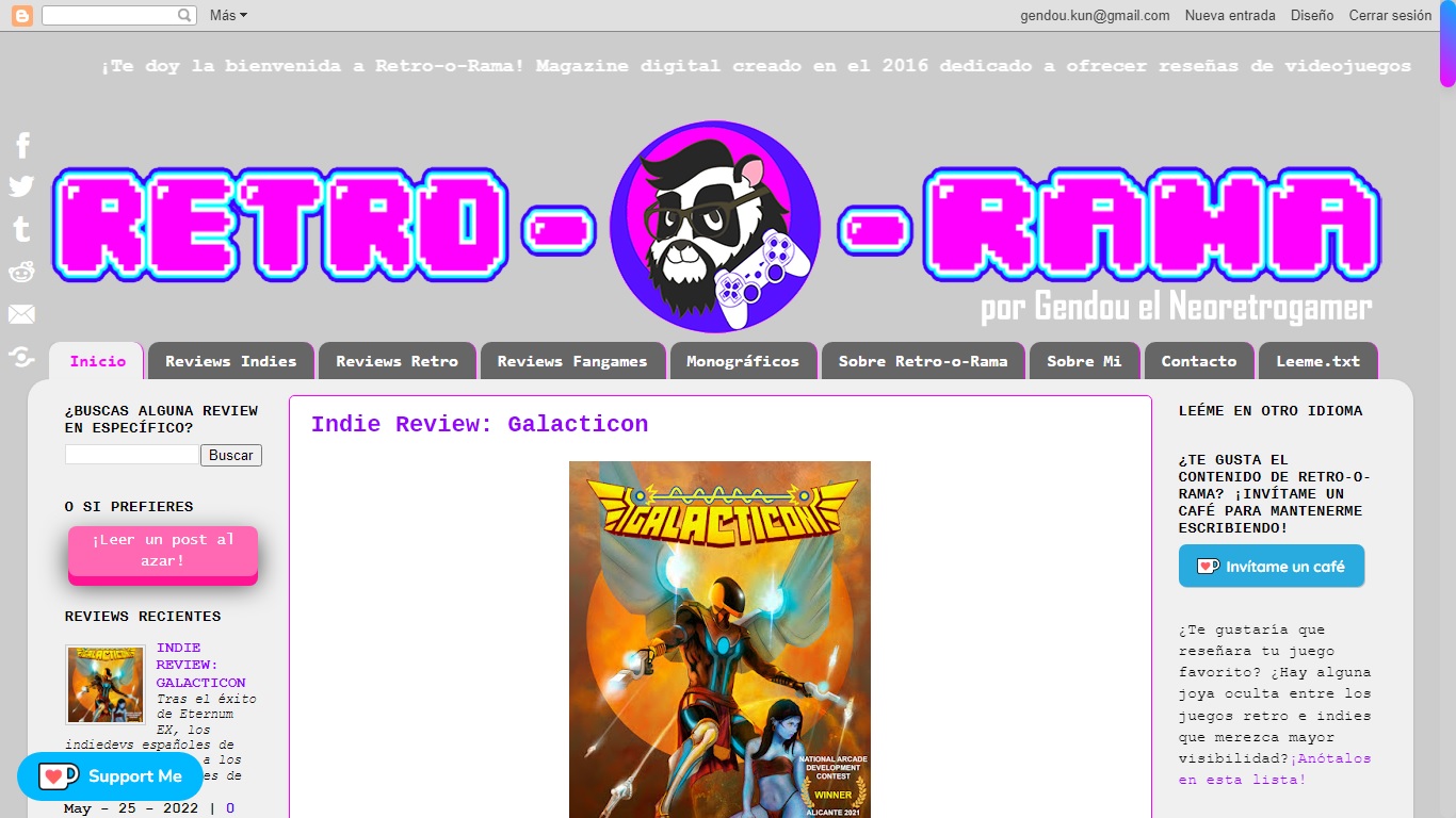 Buscador blog - Retro-o-Rama en Bitakoras