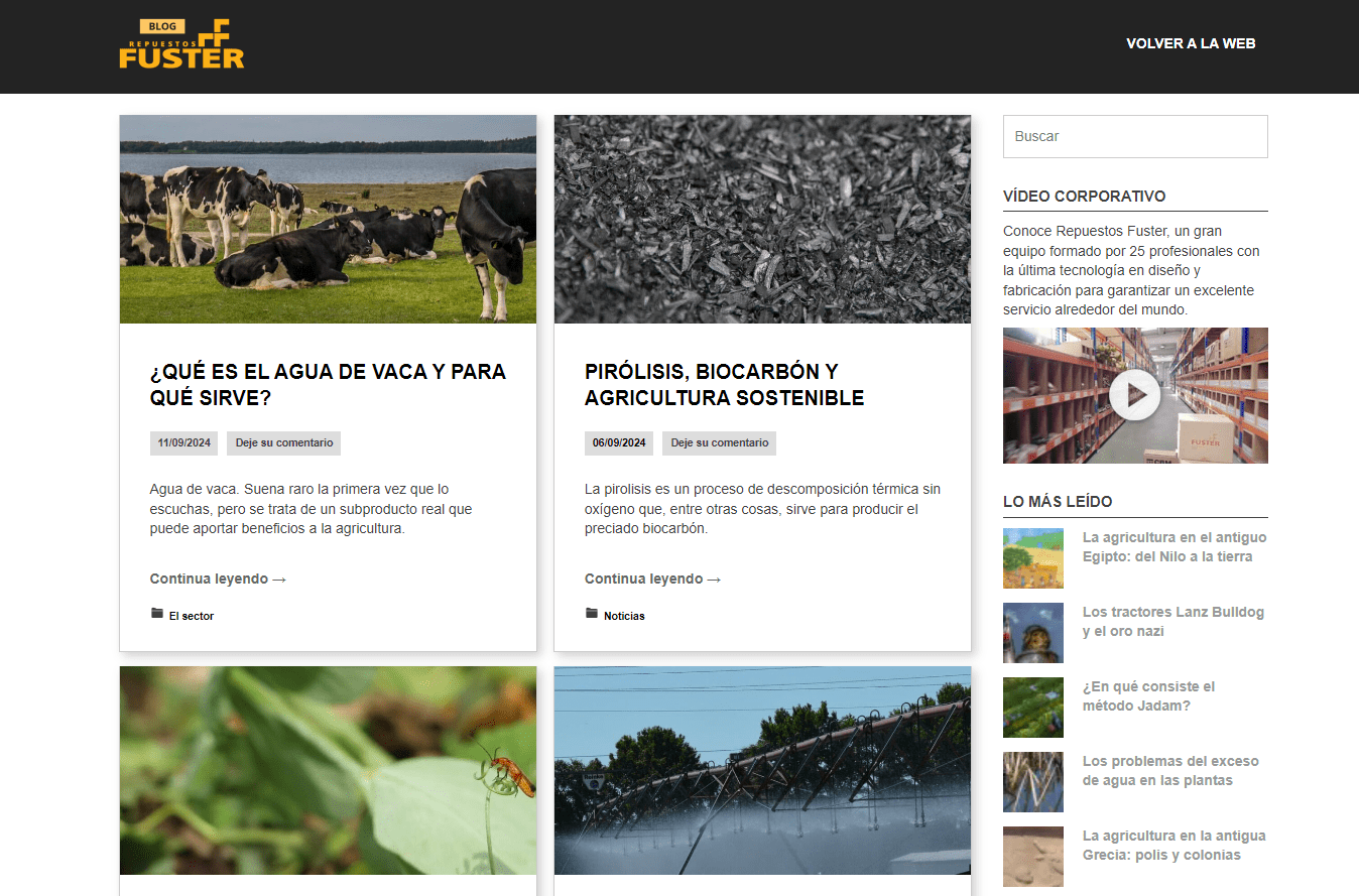 Buscador blog - Repuestos Fuster en Bitakoras