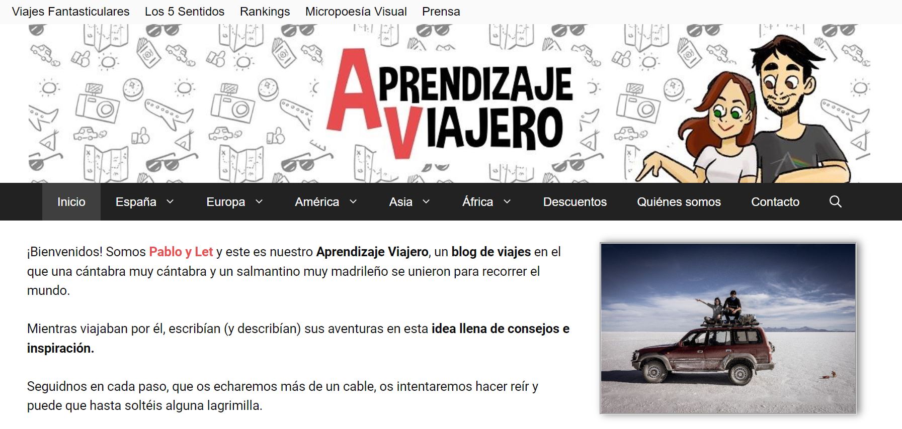 Buscador blog - Aprendizaje Viajero en Bitakoras