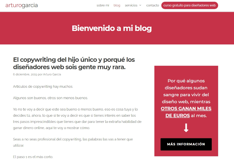 Buscador blog - Arturo García en Bitakoras