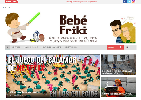 Buscador blog - Bebé Friki en Bitakoras