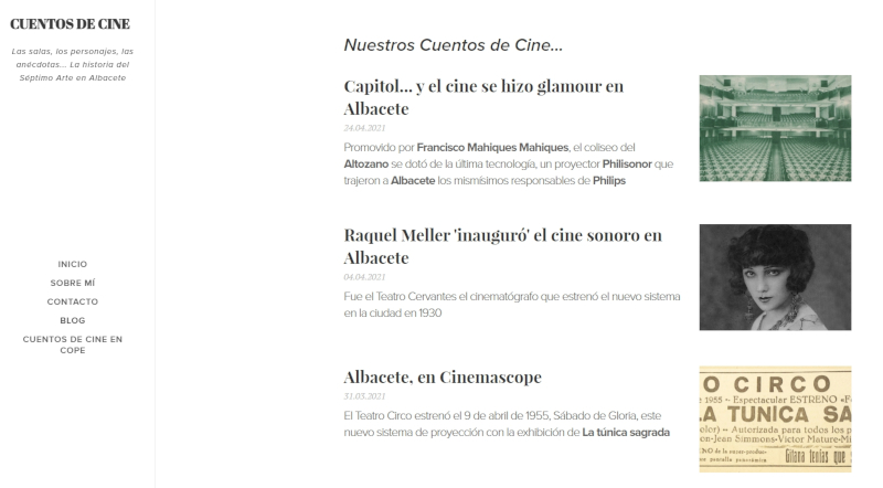 Buscador blog - Cuentos de Cine en Bitakoras