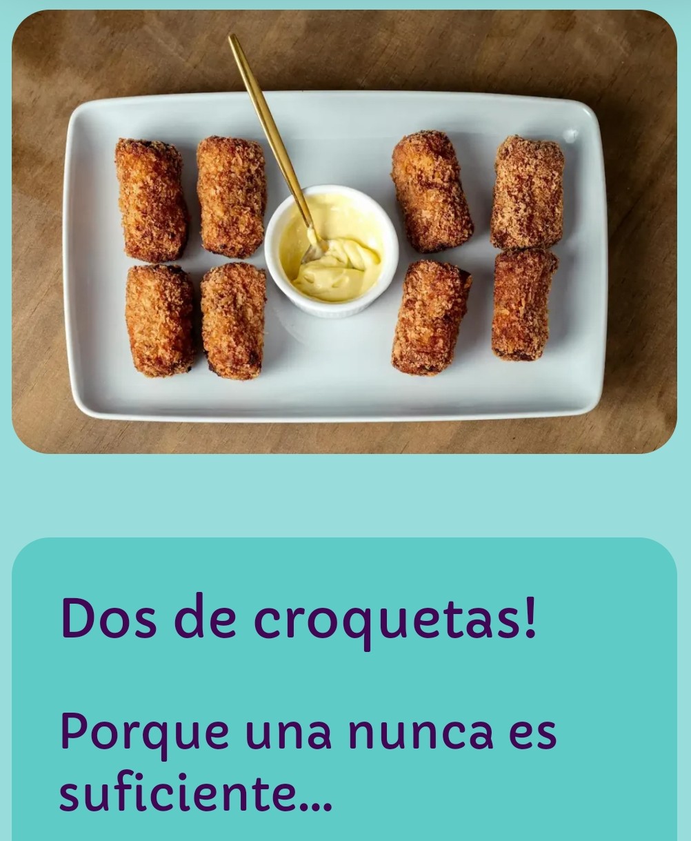 Buscador blog - Dos de croquetas! en Bitakoras