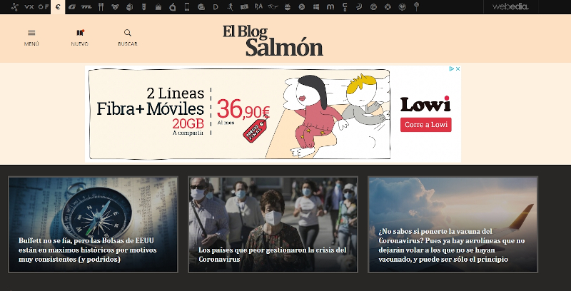 Buscador blog - El Blog Salmón en Bitakoras