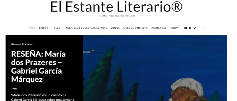 Buscador blog - El Estante Literario en Bitakoras