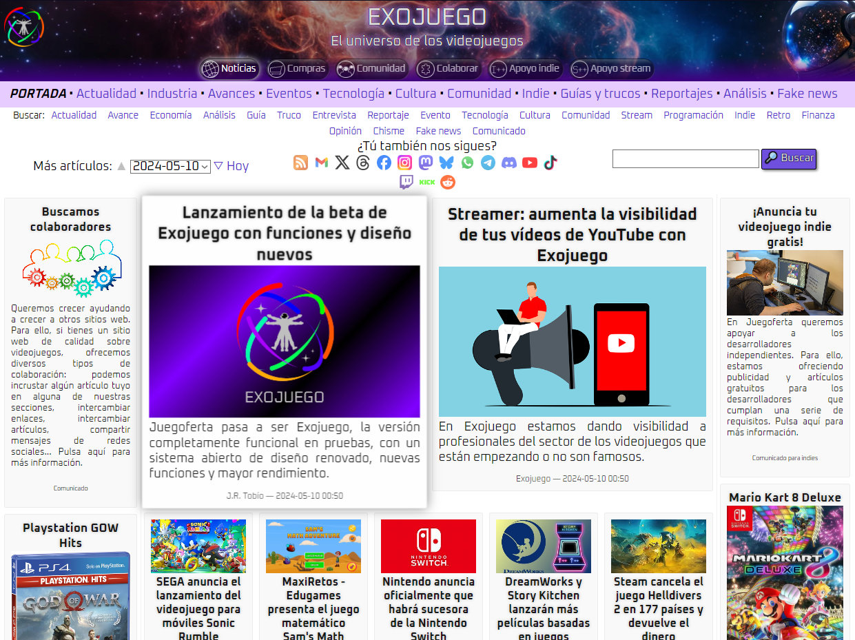 Buscador blog - Exojuego en Bitakoras