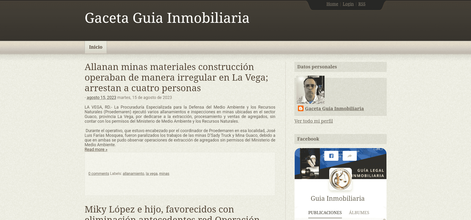 Buscador blog - Gaceta Guía Inmobiliaria en Bitakoras
