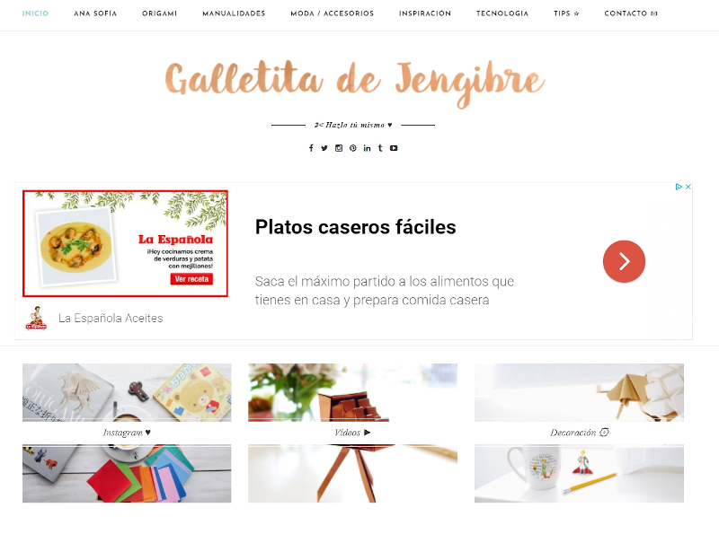 Buscador blog - Galletita de Jengibre en Bitakoras