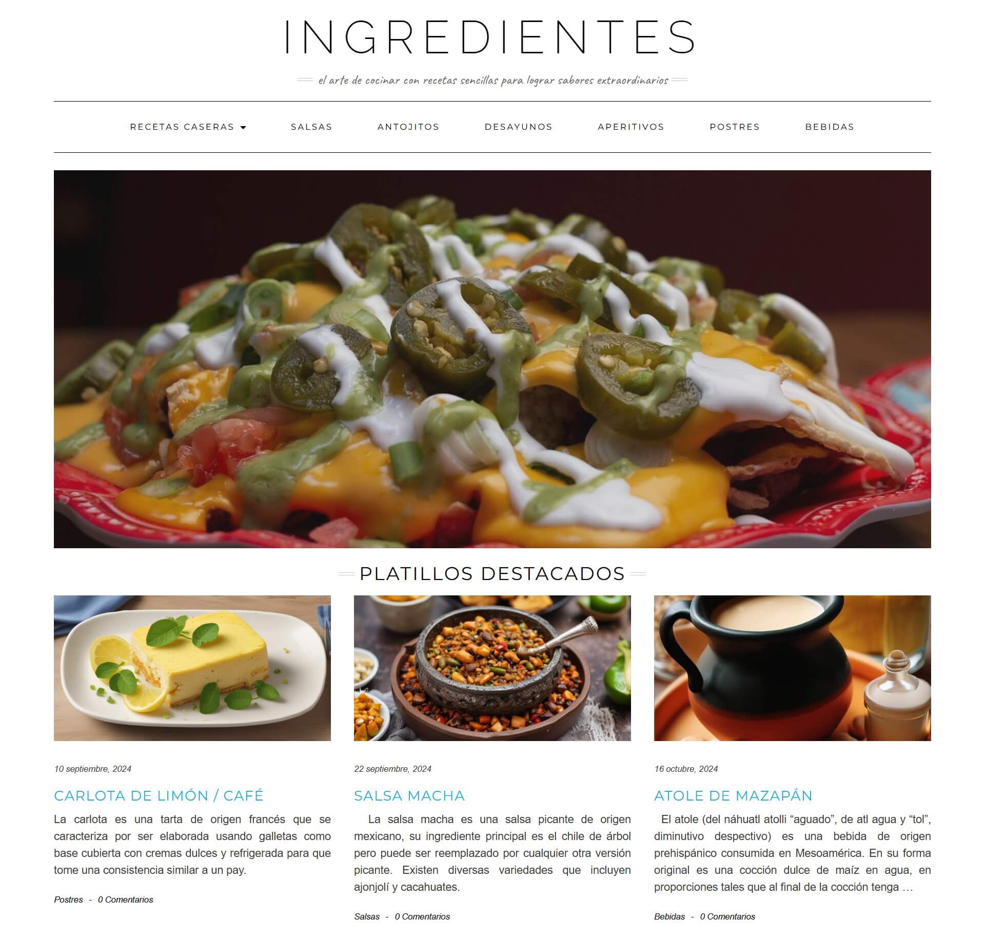 Buscador blog - Ingredientes.org | El arte de cocinar con recetas sencillas en Bitakoras