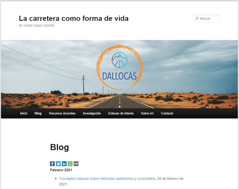 Buscador blog - La Carretera Como Forma de Vida en Bitakoras