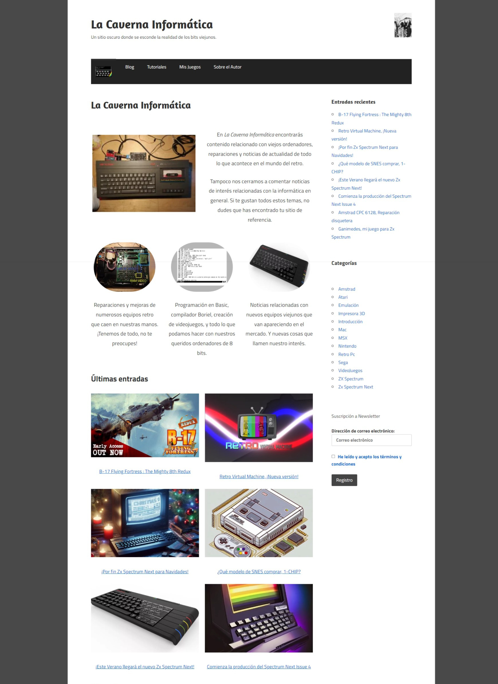 Buscador blog - La Caverna Informática en Bitakoras