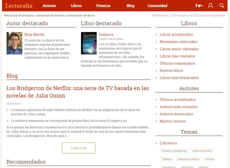 Buscador blog - Lecturalia en Bitakoras