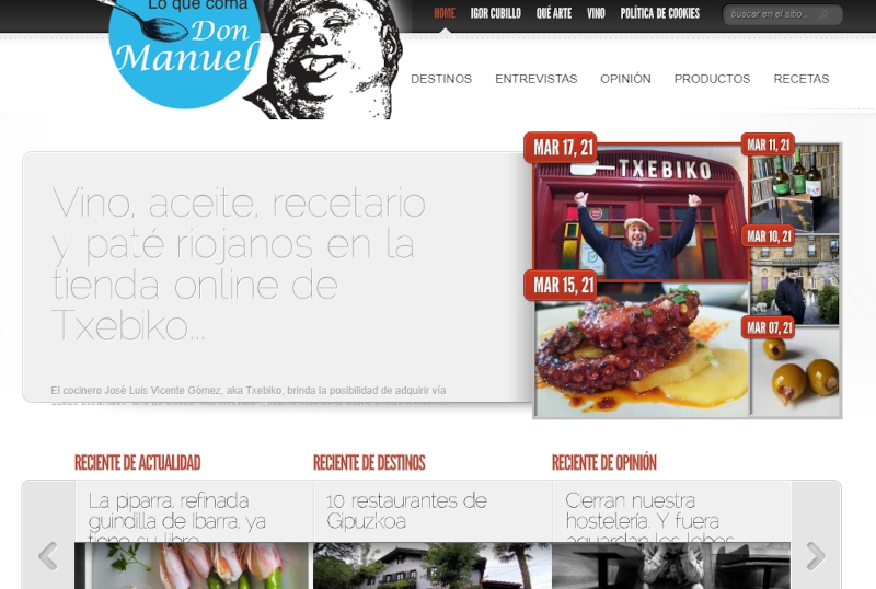 Buscador blog - Lo que Coma Don Manuel en Bitakoras