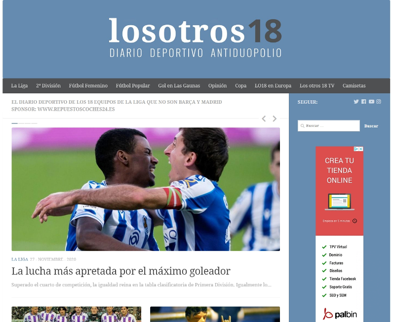 Buscador blog - Los Otros 18 en Bitakoras