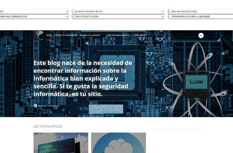 Buscador blog - El Blog de Luisi en Bitakoras