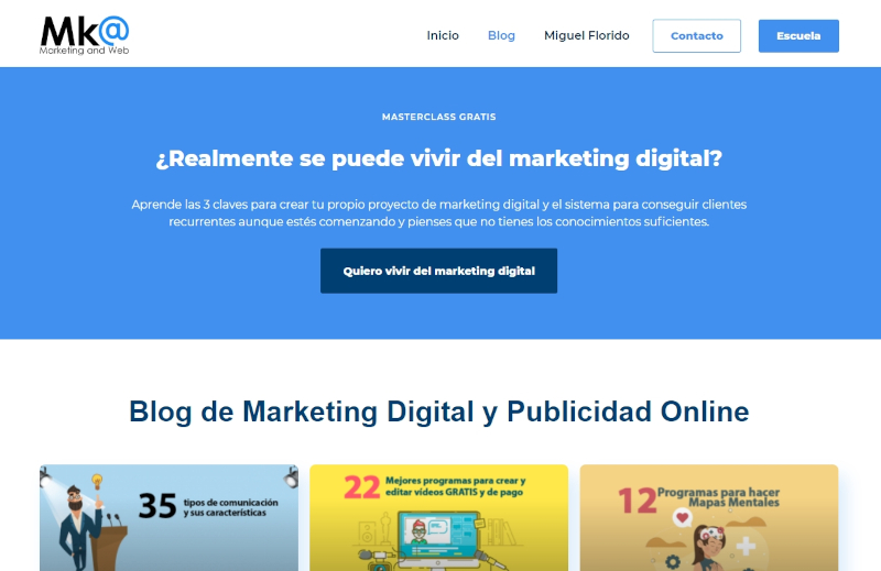 Buscador blog - Marketing and Web en Bitakoras