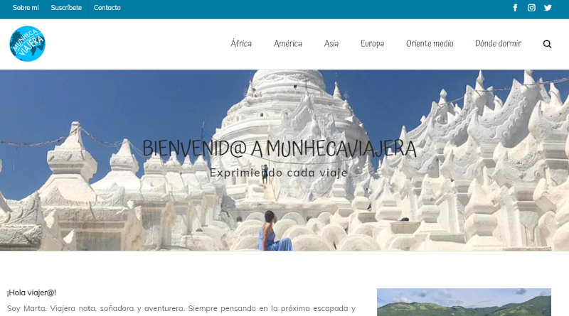 Buscador blog - Munhecaviajera en Bitakoras