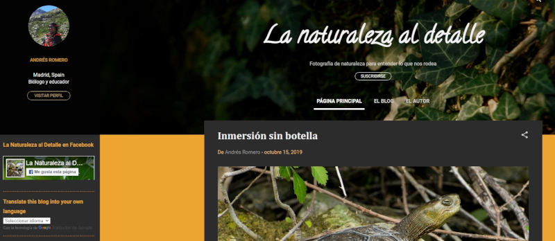 Buscador blog - La Naturaleza al Detalle en Bitakoras