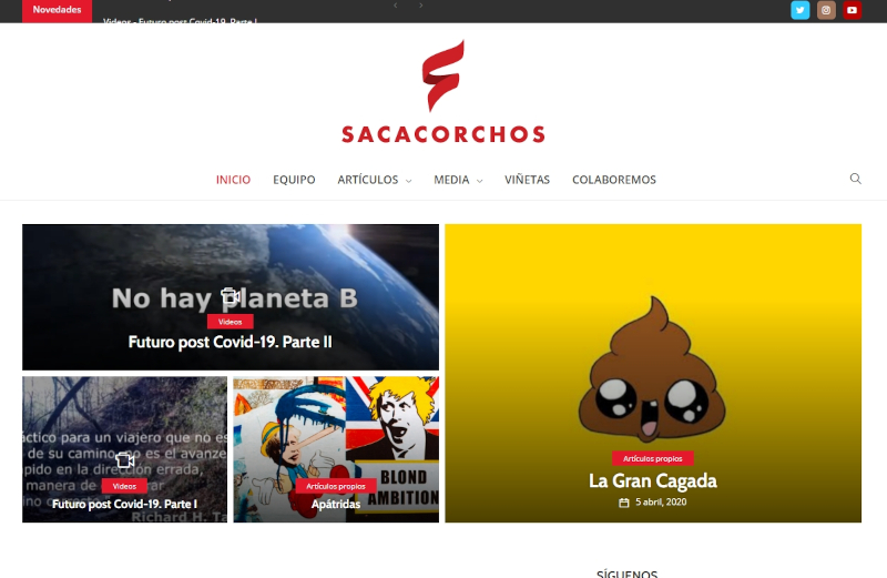 Buscador blog - Sacacorchos en Bitakoras