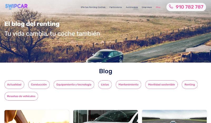 Buscador blog - Swipcar en Bitakoras