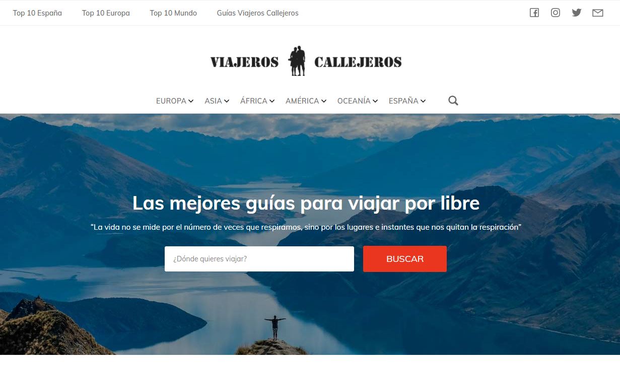 Buscador blog - Viajeros Callejeros en Bitakoras
