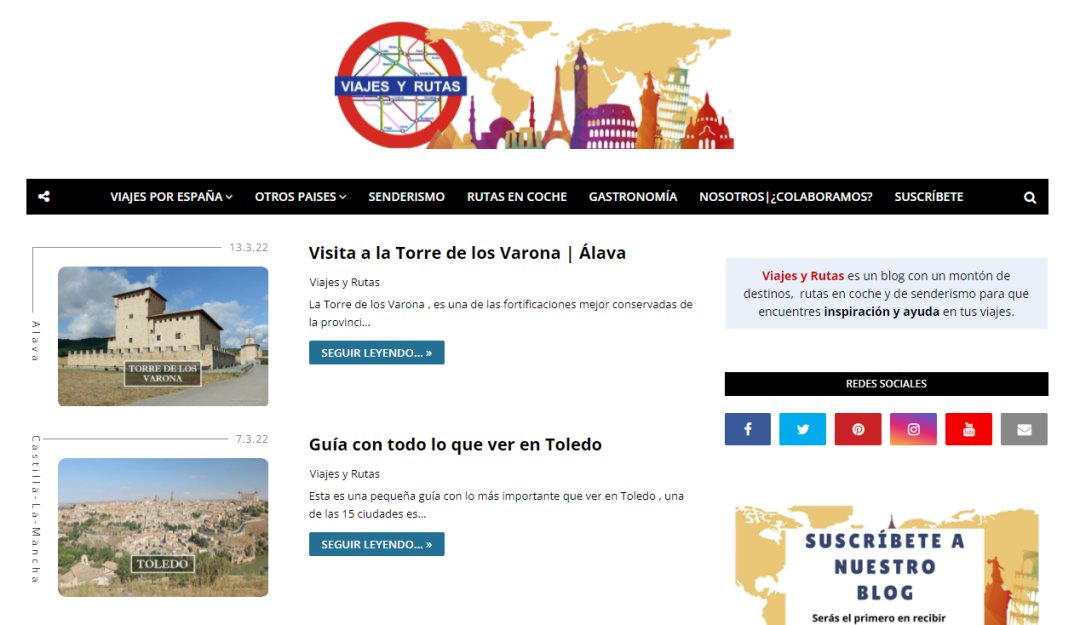 Buscador blog - Viajes y Rutas en Bitakoras