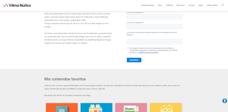 Buscador blog - Vilma Nuñez en Bitakoras